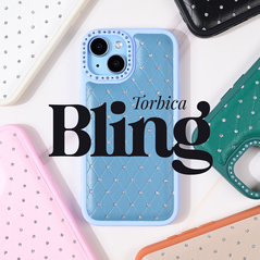 Zastitna maska (futrola) Bling - Samsung A536 Galaxy A53 5G bela.