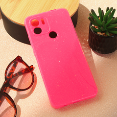 Zastitna maska (futrola) Sparkle Dust - Xiaomi Redmi A1/Redmi A2 pink.