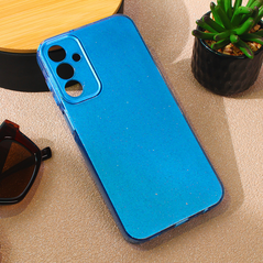 Zastitna maska (futrola) Sparkle Dust - Samsung A156 Galaxy A15 5G svetlo plava.