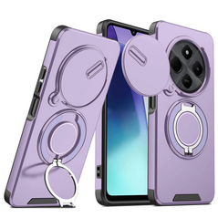 Zastitna maska (futrola) CamShield Ring stand - Xiaomi Redmi 14C/Redmi A4 ljubicasta.