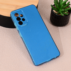 Zastitna maska (futrola) Sparkle Dust - Samsung A325 Galaxy A32 4G (EU) svetlo plava.