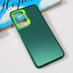 Zastitna maska (futrola) providna - Samsung A525 Galaxy A52 4G/A526 Galaxy A52 5G/A528B Galaxy A52s 5G zelena.