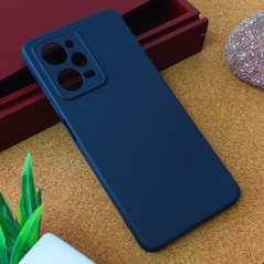 Zastitna maska (futrola) Teracell Giulietta - Xiaomi Redmi Note 12 5G (EU) mat tamno plava.