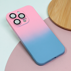Zastitna maska (futrola) Rainbow Spring - iPhone 14 Pro roze plava.