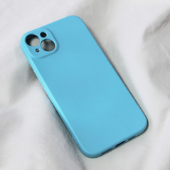 Zastitna maska (futrola) Teracell Soft Velvet - iPhone 14 Plus mint.