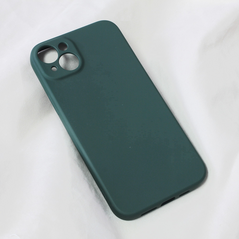 Zastitna maska (futrola) Teracell Soft Velvet - iPhone 14 Plus tamno zelena.
