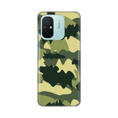 Zastitna ultra tanka (skin) maska / futrola PRINT - Xiaomi Redmi 12C Army.