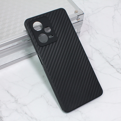 Zastitna maska (futrola) Carbon fiber - Xiaomi Redmi Note 12 Pro 5G (EU) crna.