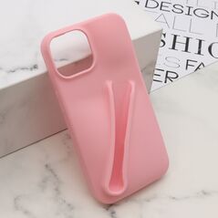 Zastitna maska (futrola) LIPSTICK - iPhone 15 pink (MS).