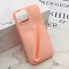 Zastitna maska (futrola) LIPSTICK - iPhone 15 roze (MS).