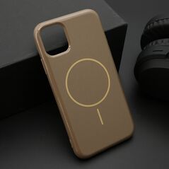 Zastitna maska (futrola) JELLY MagSafe - iPhone 11 (6.1) tamno zlatna (MS).
