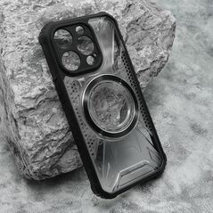 Zastitna maska (futrola) LENS MAGSAFE - iPhone 15 Pro (6.1) crna (MS).