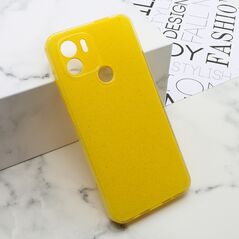 Zastitna maska (futrola) GLOW SHINING - Xiaomi Redmi A1/Redmi A2 zuta (MS).