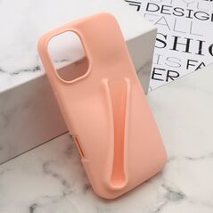 Zastitna maska (futrola) LIPSTICK - iPhone 16 (6.1) roze (MS).