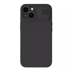 Zastitna maska (futrola) Nillkin Cam Shield Silky - iPhone 15 crna (MS).