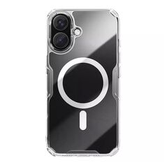Zastitna maska (futrola) NILLKIN Nature Pro Magnetic - iphone 16 (6.1) bela (MS).