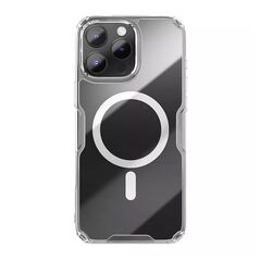 Zastitna maska (futrola) NILLKIN Nature Pro Magnetic - iPhone 16 Pro (6.3) bela (MS).
