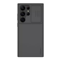 Zastitna maska (futrola) Nillkin Cam Shield Silky - Samsung Galaxy S23 Ultra crna (MS).