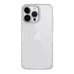 Zastitna maska (futrola) NILLKIN NATURE PRO - iPhone 15 bela (MS).