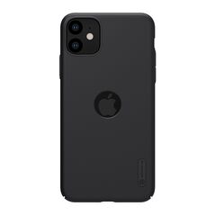 Zastitna maska (futrola) NILLKIN super frost - Iphone 11 crna (logo cut) (MS).
