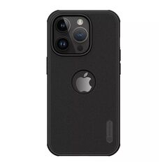 Zastitna maska (futrola) Nillkin Super Frost Pro - iPhone 15 Pro Max (6.7) crna (logo cut) (MS).