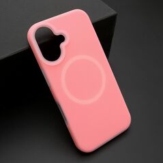 Zastitna maska (futrola) PASTEL COLOR MagSafe - iphone 16 (6.1) pink (MS).
