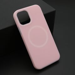 Zastitna maska (futrola) PASTEL COLOR MagSafe - iPhone 12/12 Pro (6.1) roze (MS).