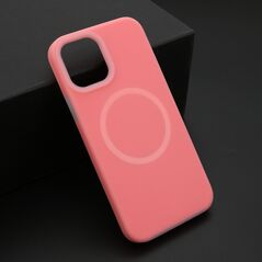 Zastitna maska (futrola) PASTEL COLOR MagSafe - iPhone 12/12 Pro (6.1) pink (MS).