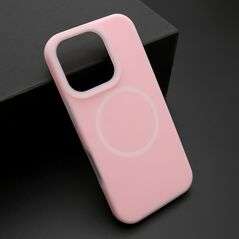 Zastitna maska (futrola) PASTEL COLOR MagSafe - iPhone 16 Pro (6.3) roze (MS).