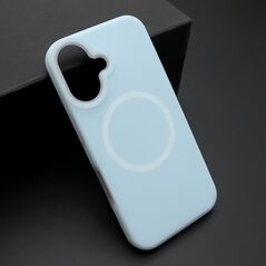 Zastitna maska (futrola) PASTEL COLOR MagSafe - iphone 16 (6.1) plava (MS).