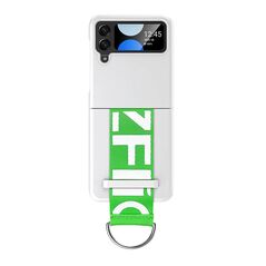 Zastitna maska (futrola) RING WRAP - Samsung F721B Samsung F721 Galaxy Z Flip 4 bela (MS).