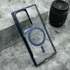 Zastitna maska (futrola) PLATINUM MagSafe - Samsung Galaxy S23 Ultra 5G plava (MS).