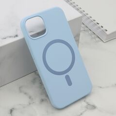 Zastitna maska (futrola) PURE MagSafe - iPhone 15 plava (MS).