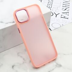 Zastitna maska (futrola) SHINING CAMERA - iPhone 15 Plus roze (MS).