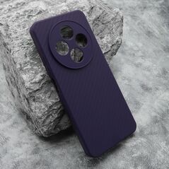 Zastitna silikonska maska (futrola) CARBON LIGHT - Xiaomi Redmi 14C ljubicasta (MS).