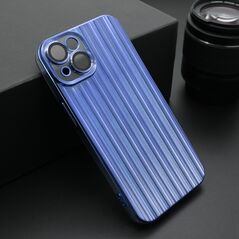 Zastitna maska (futrola) SHINING LINE - iPhone 14 (6.1) plava (MS).