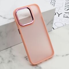 Zastitna maska (futrola) SHINING CAMERA - iPhone 14 Pro (6.1) roze (MS).