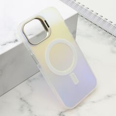 Zastitna maska (futrola) SHINE MagSafe - iPhone 15 bela (MS).