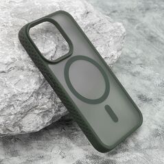 Zastitna maska (futrola) RUGGED MagSafe - iPhone 15 Pro (6.1) tamno zelena (MS).