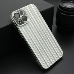 Zastitna maska (futrola) SHINING LINE - iPhone 14 (6.1) srebrna (MS).