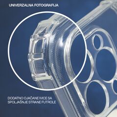 Zastitna silikonska maska (futrola) CRASHPROOF - Samsung S911B Galaxy S23 providna (MS).