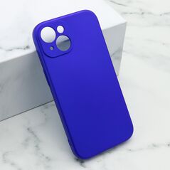 Zastitna maska (futrola) Soft Silicone - iPhone 15 plava (MS).