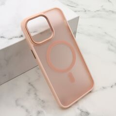 Zastitna maska (futrola) SILKY MAGSAFE II - iPhone 14 Pro Max (6.7) roze (MS).