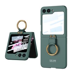 Zastitna maska (futrola) SMOOTH RING - Samsung F741B Galaxy Z Flip 6 5G zelena (MS).