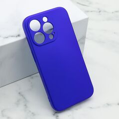 Zastitna maska (futrola) Soft Silicone - iPhone 15 Pro (6.1) plava (MS).