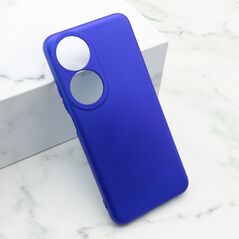 Zastitna maska (futrola) Soft Silicone - Huawei Honor X7b plava (MS).