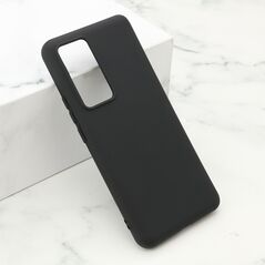 Zastitna maska (futrola) Soft Silicone - Xiaomi 12T Pro crna (MS).