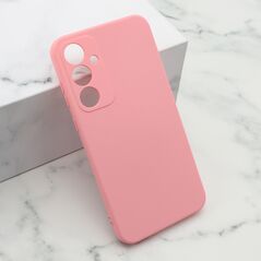 Zastitna maska (futrola) Soft Silicone - Samsung A556 Galaxy A55 5G roze (MS).
