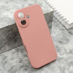 Zastitna silikonska maska (futrola) Pro Camera - iphone 16 (6.1) roze (MS).