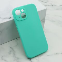 Zastitna maska (futrola) Soft Silicone - iPhone 15 mint (MS).